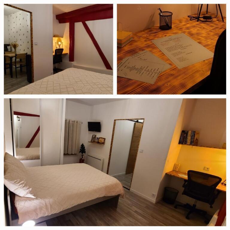 L'Hirondelle Bed and Breakfast Le Grand-Serre Exteriör bild
